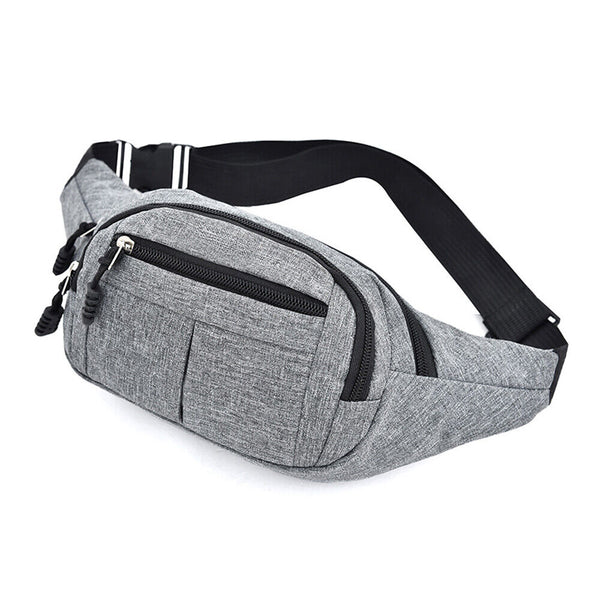 Unisex Waist Bum Bag Men Women Fanny Pack Holiday Travel Money Belt Pouch Wallet