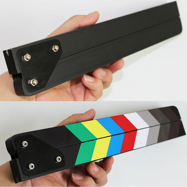 Clapperboard Clapper Board TV Movie Slate Colorful Clapboard Clapper Board Film