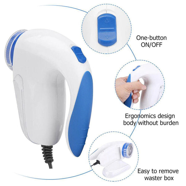 Electric Lint Remover Clothes Fabrics Bobbles Balls Fuzz Fluff Pilling Shaver