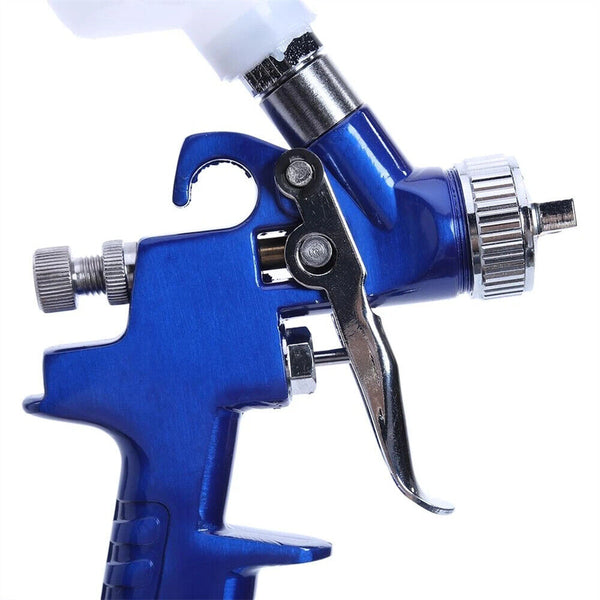 Spray Gun HVLP Gravity Feed Paint Air Sprayer Automotive Car Kit Tool Nozzle Set