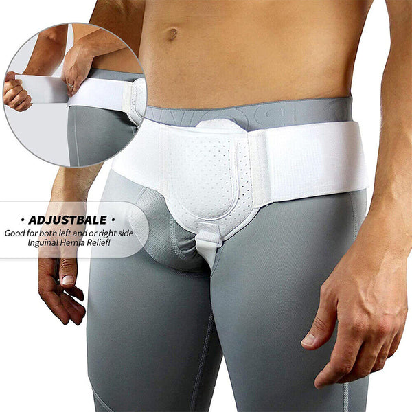 Men Hernia Support Belt Sports Inguinal Groin Hernia Pain Relief Truss Brace AU