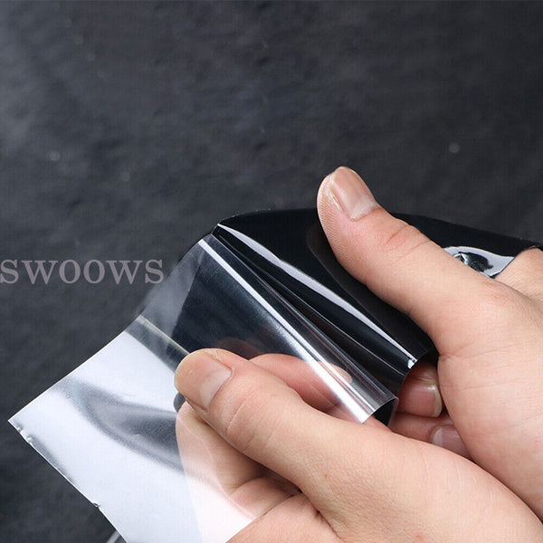 Car Door Sill Protector Edge Sticker Carbon Fiber Rubber DIY Bumper Guard Strip