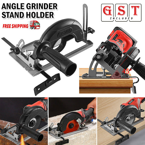 Angle Grinder Stand Holder Support Bracket Cutting Machine Cast Iron Base Tools