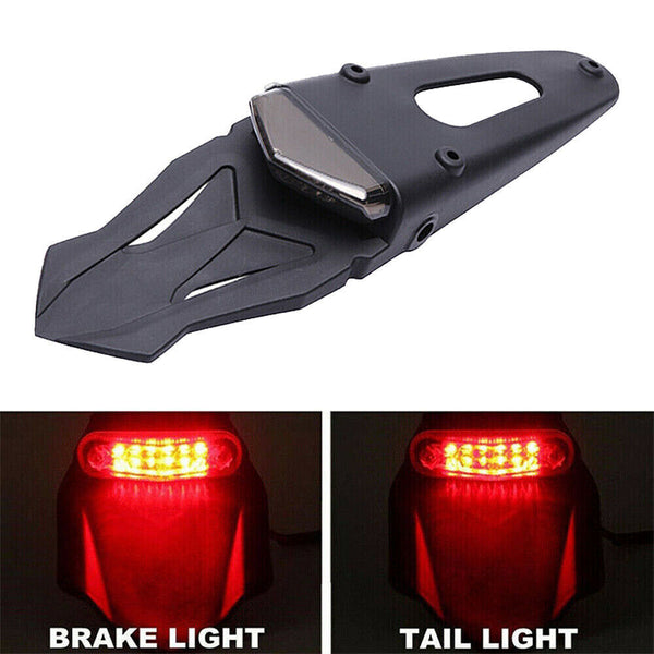 Off-road Enduro Dirt Bike LED Rear Fender Brake Tail Light For Honda EXC CRF AU