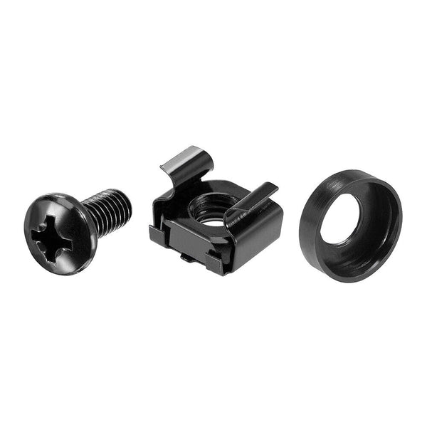 Black BULK Cage Nuts, Washers and Screws for Server Shelf Cabinets Rack Mount AU