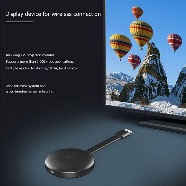 For Chromecast Google Wireless HDMI-Compatible HD Display Media Streaming Video