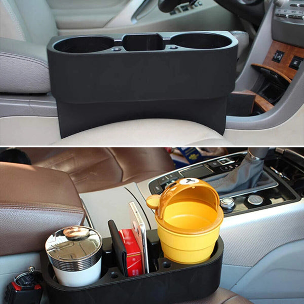 Car Seat Travel Coffee Bottle Water Stand Drink Cup Holder Food Cleanse Storage