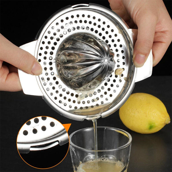 New Stainless Steel Fruit Lemon Citrus Orange Juicer /Manual Press Squeezer