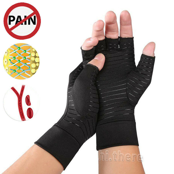 Pain Relief Hand Wrist Support Brace Arthritis Gloves Compression Joint Finger