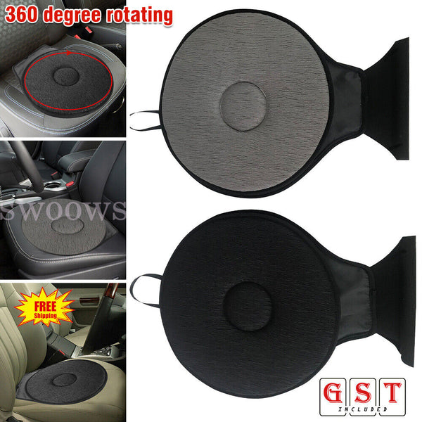 Portable Car Seat Cushion Rotation 360° Swivel Mobility Aid Moving Car Chair Pad