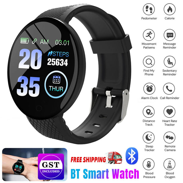 Smart Watch For Men Women Waterproof Smartwatch Bluetooth Sports Fitness Tracker