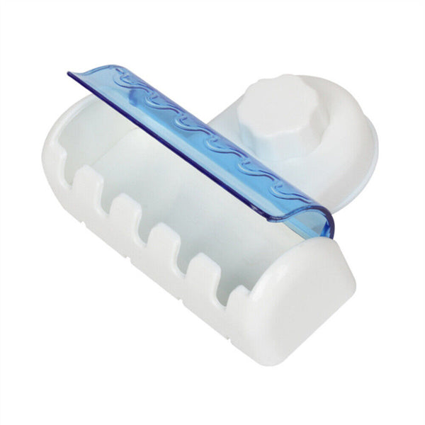 Toothbrush Holder Wall Mount Stand Tooth brush Holder Hooks Suction Cup Bathroom