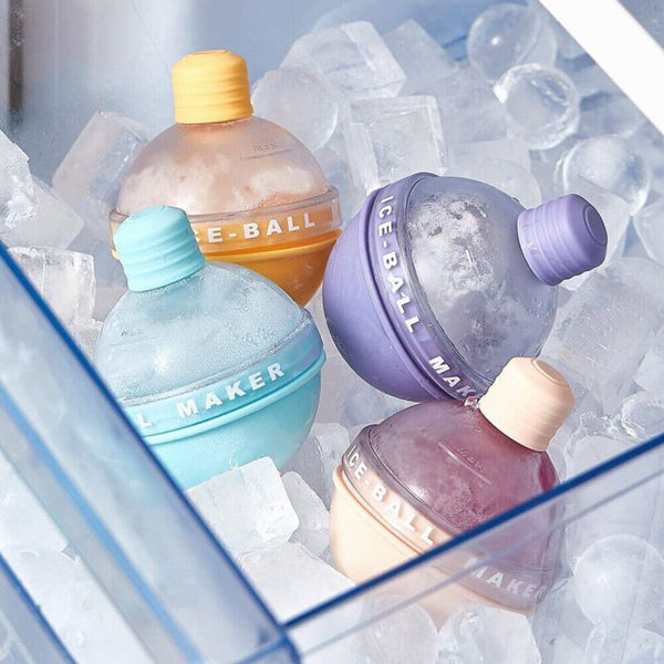 Light Bulbs Ice Molds Ice Ball Maker Whiskey Ice MoldSilicone Ice Cube Tray AU