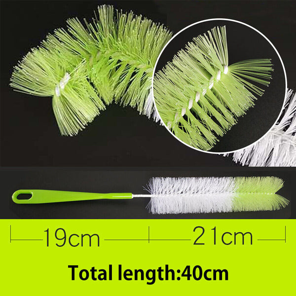 19+21cm Bottle Cleaning Brush Home Kitchen Brew Long Handle Scrubbing Clean Tool