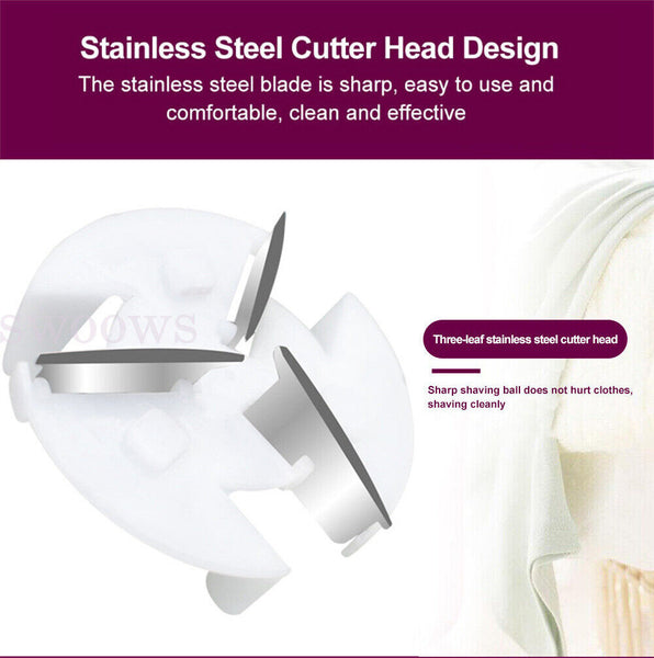 Rechargeable Electric Sweater Lint Pill Shaver Fluff Remover Fabric Fuzz Trimmer