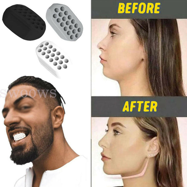 Jaw Exerciser Neck Toning Facial Toner Face Muscle Fitness AntiAge for Jawzrsize