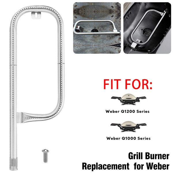 60040 69957 Grill Burner Tube Replacement For Weber Q100 Q120 Q1000 Q1200 Baby Q