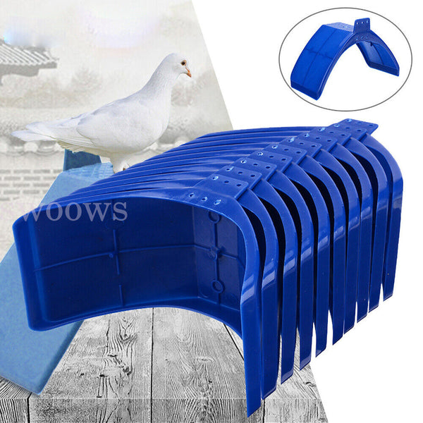 10x Pet Pigeons Cage Stand Pigeons Rest Stand Bird Plastic Support Perches Cage