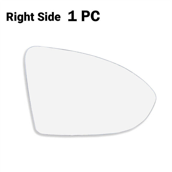 Right Side Convex Base Mirror Glass for VW GOLF MK7 MK7.5 2013-2018 With Heated