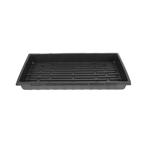 UP50x Garden Black Plastic Rectangle Plant Seedling Propagation Seeding Tray