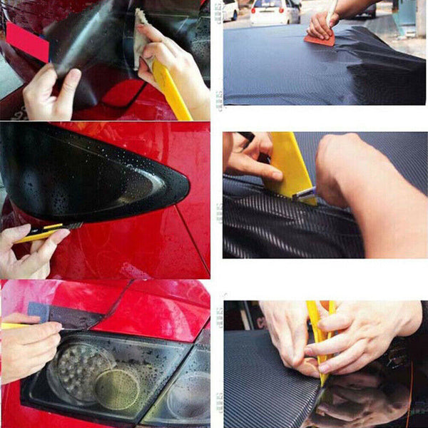 Car Window Tint Tools Kit Scraper Squeegee Film Tinting Vinyl Wrap Installation
