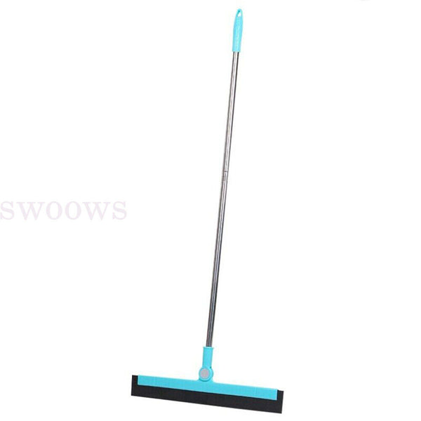 1/2pcs Floor Squeegee Wiper Broom Floor Tile Bathroom/Kitchen Clean Long Handle