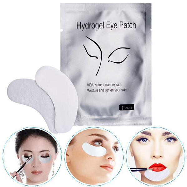 UPTO 2000 Under Eye Gel Pads Free Eyelash Extensions Accessories Lashes Holder