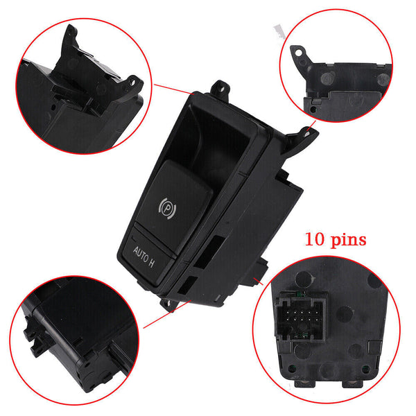 AU Park Brake Switch Auto Hold Parking Hand Button For BMW E70 X5 E71 E72 X6