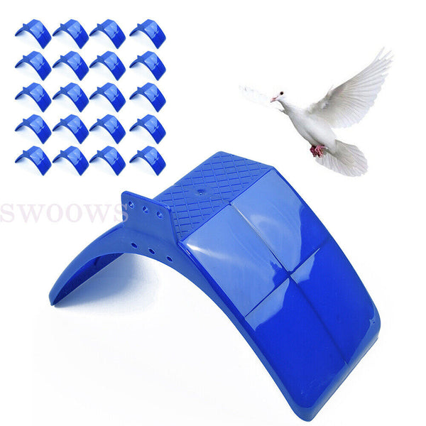 10x Pet Pigeons Cage Stand Pigeons Rest Stand Bird Plastic Support Perches Cage