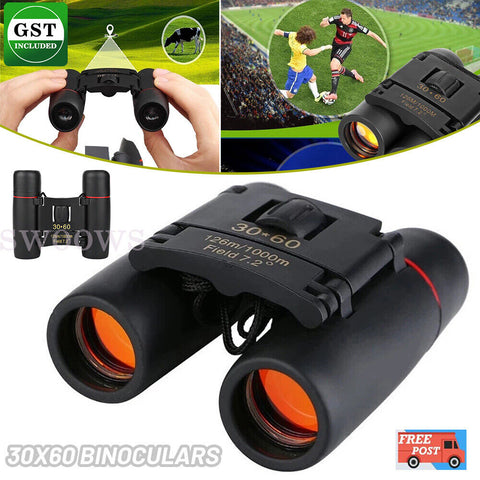 New Day Night Vision Binoculars Outdoor Travel Portable Folding Telescope