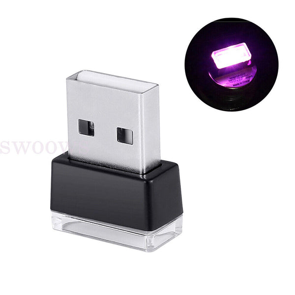 Mini USB LED Light For PC Mac Laptop Car Interior Neon Nights Bulb Lamp