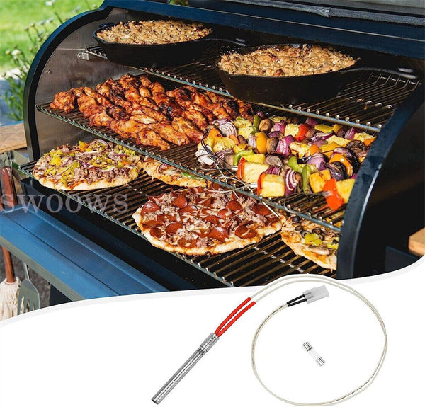 BBQ Hot Rod Igniter Kit Ignitor For Pit Boss Wood Pellet Grills 120V 200W