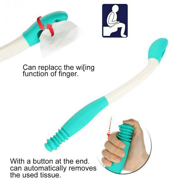 Bottom Bum Wiper Toilet Disability Mobility Incontinence Aid Obese Elderly Tool