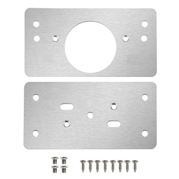 Hinge Repair Plate Rust Resistant Steel Furniture Cupboard Repair Mount Tool Set