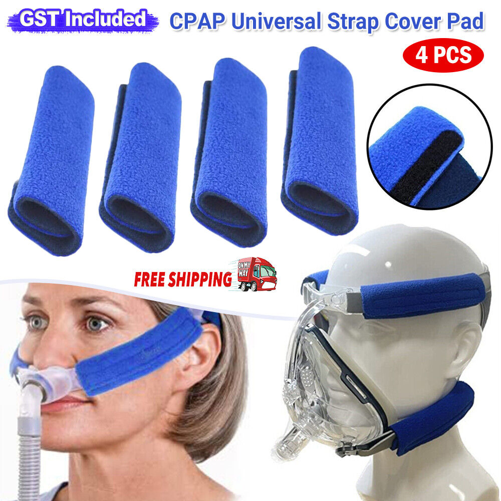 4pcs Universal Strap Cover Pad Cushion Pressure Relief from Headgear For CPAP