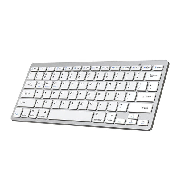 Ultra Slim Bluetooth Wireless Keyboard For Apple iPad iPhone Android Mac Windows