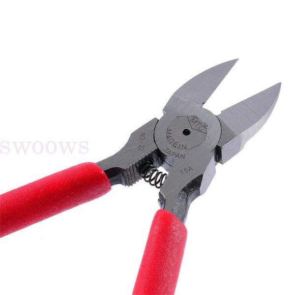 1/2 x 6" Flush Cut Side Cutters Diagonal Cutting Pliers Wire Cable Nippers Tools