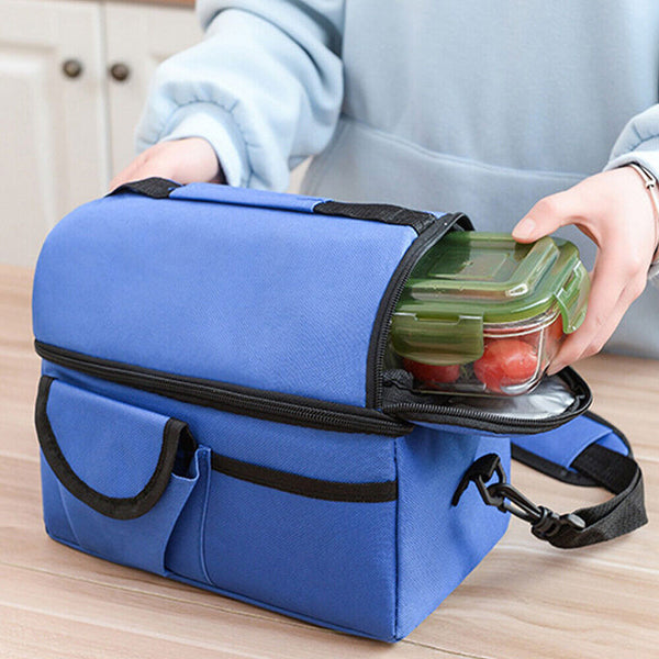 Insulated Lunch Bag Men/Women Cooler Bag Food Lunch Bag for Adults Meal Prep Bag