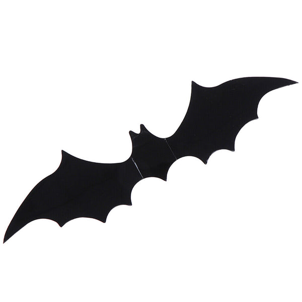 Halloween 12-48PCS DIY Scary Horror 3D Bats Decoration Wall Decals Stickers AU