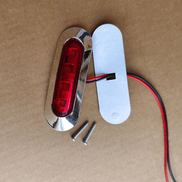 1set Boat Navigation Lights Waterproof Marine Utility Led Strip Lights 12-24V