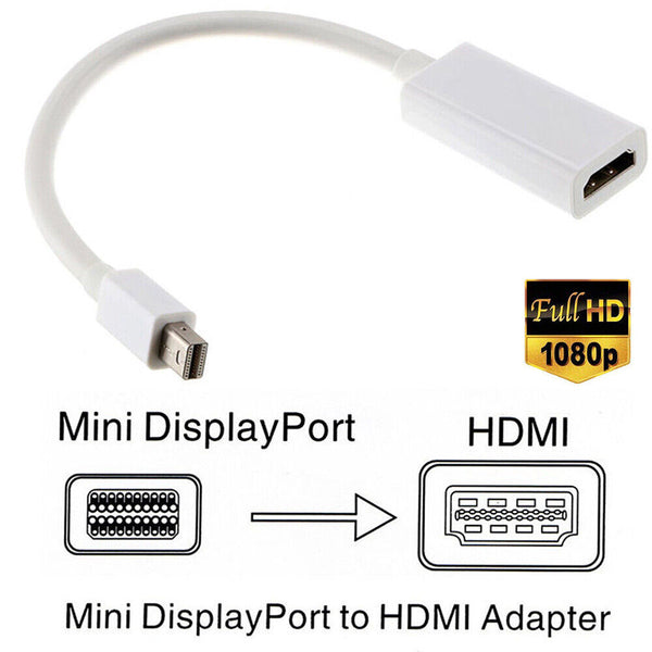 Mini DisplayPort DP Display Port to HDMI Adapter Cable For Microsoft Surface Pro