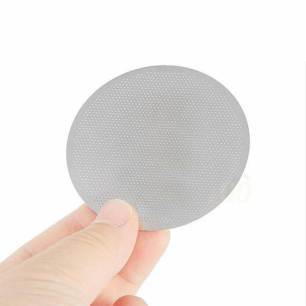 61mm Metal Stainless Steel Fine Coffee Filter Mesh For AeroPress Reusable Filter