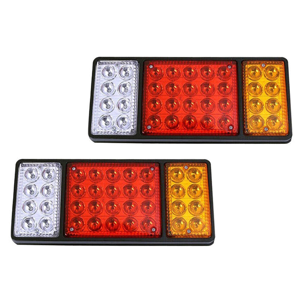 2x 36 LED Tail Lights Stop Indicator Reverse Lamp Trailer Truck Ute 12V Light