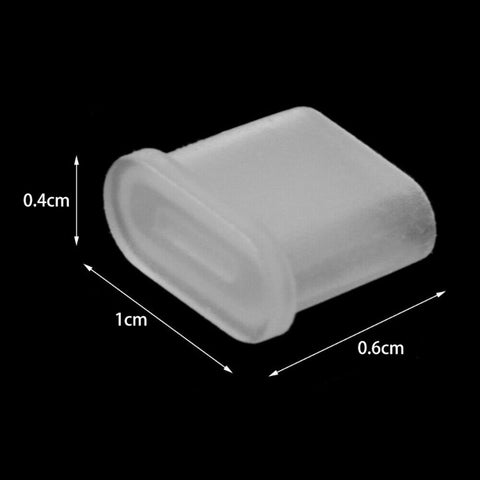 10/30/50PCS Type-C Dust Plug Phone USB Charging Port Silicone Cover Protector