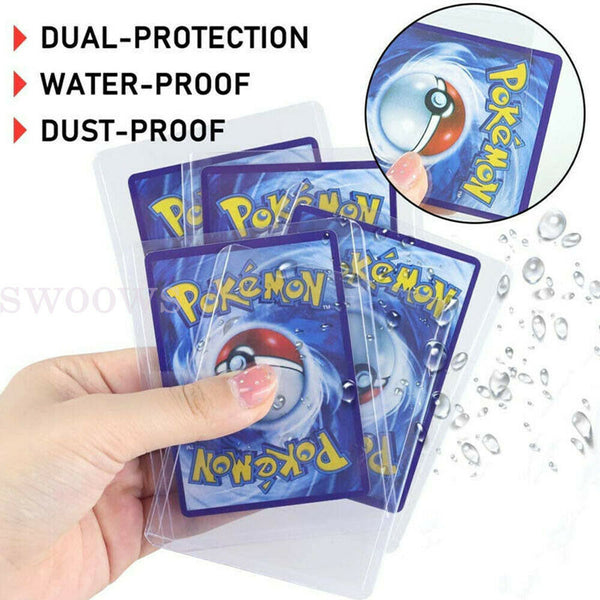 Top Loader Card Sleeves Clear Trading Card Sleeves Hard Plastic Card Protectors