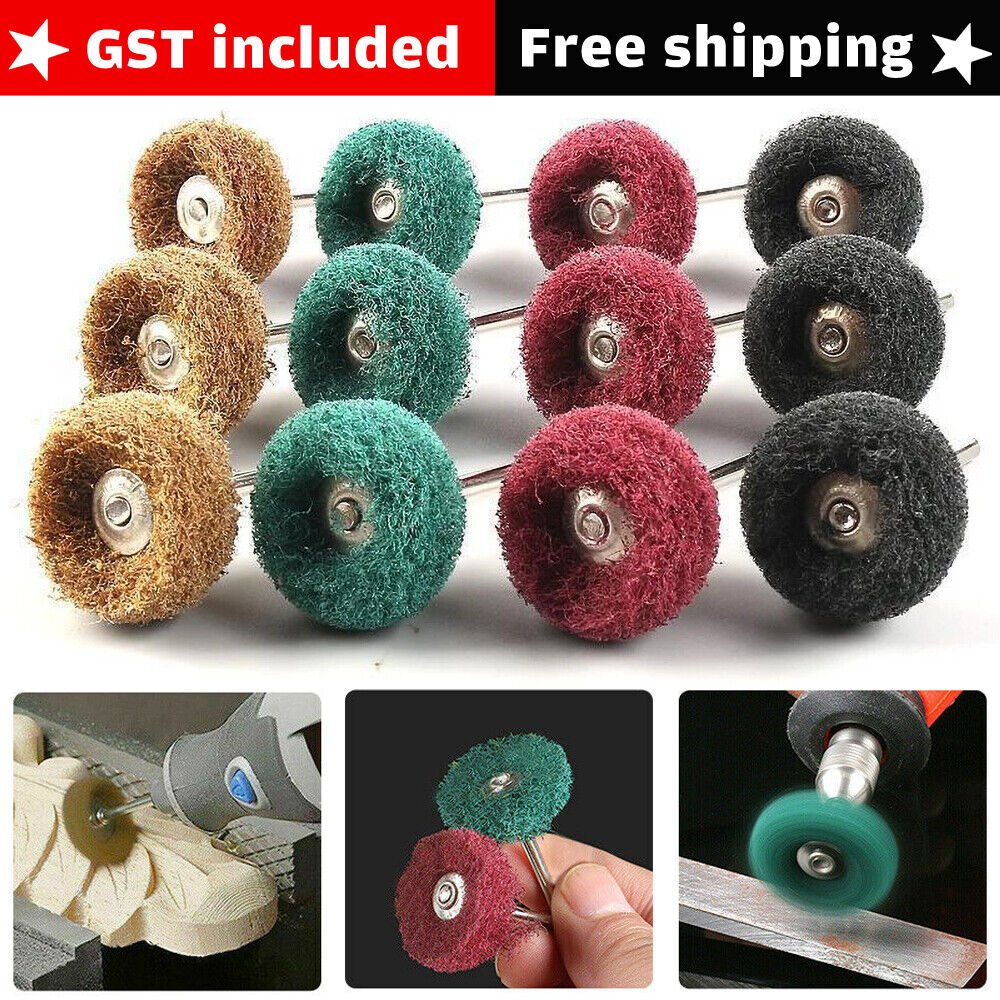 40PCS Polishing Wheel Buffing Pad Drill Bits Power Brush For Dremel Rotary Tool