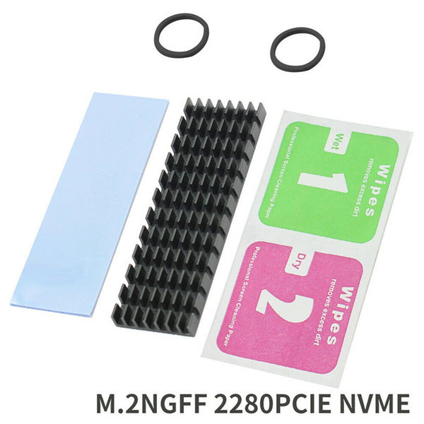 M.2NGFF SSD NVMe Heat Sink Heatsink M2 2280PCIE SSD Hard Disk Aluminium cooling