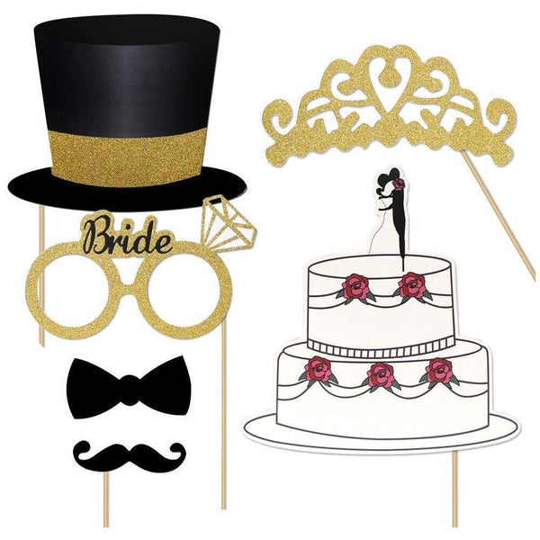 Photo Booth Props Birthday Wedding Mustache Lips Stick Hen's Party Photobooth AU