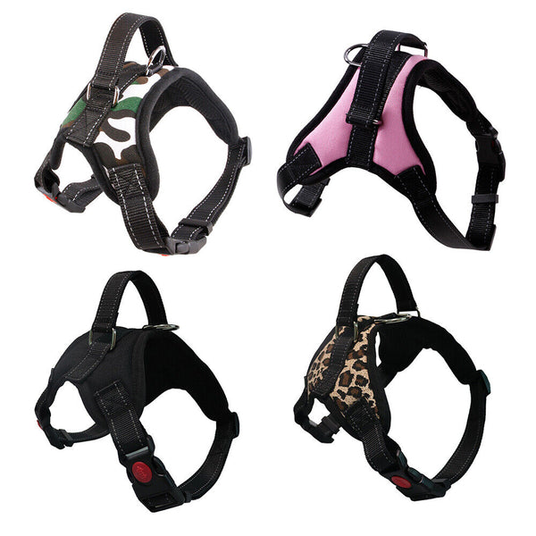 S-XL No-pull Dog Harness Pet Puppy Large Dog Vest Adjustable Padded Handle AU