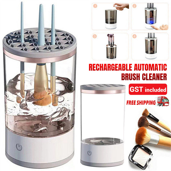 Automatic Brush Cleaner Electric Makeup Brush Cleaning Machine Fast Clean Dryer